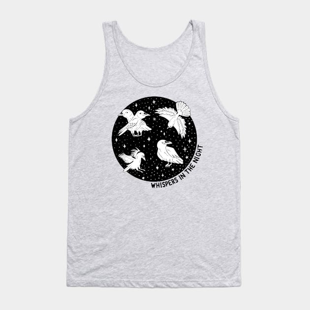 Ravens (Constança Nobre Design) Tank Top by Whispers in the Night Podcast